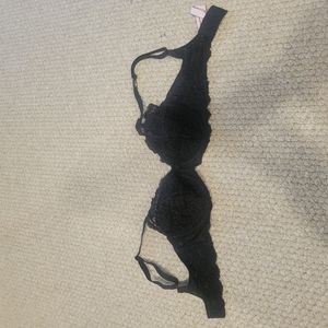 Elegant Black Lace Bra